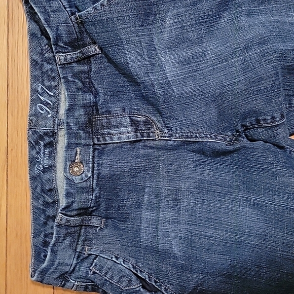 The Limited Denim 917 Trouser jean sz 8S short cotton blend medium wash wide leg - Picture 3 of 10